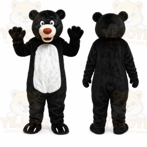 Black Bear Mascot Costume
