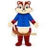 Chipmunk Jacket Mascot Costume Chipmunk Jacket Mascot Costume