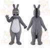 Gray Donkey Mascot Costume