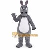 Gray Donkey Mascot Costume Gray Donkey Mascot Costume