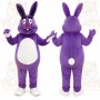 Purple Rabbit Mascot Costume