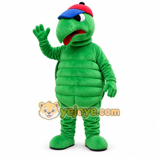 Green Turtle Mascot Costume