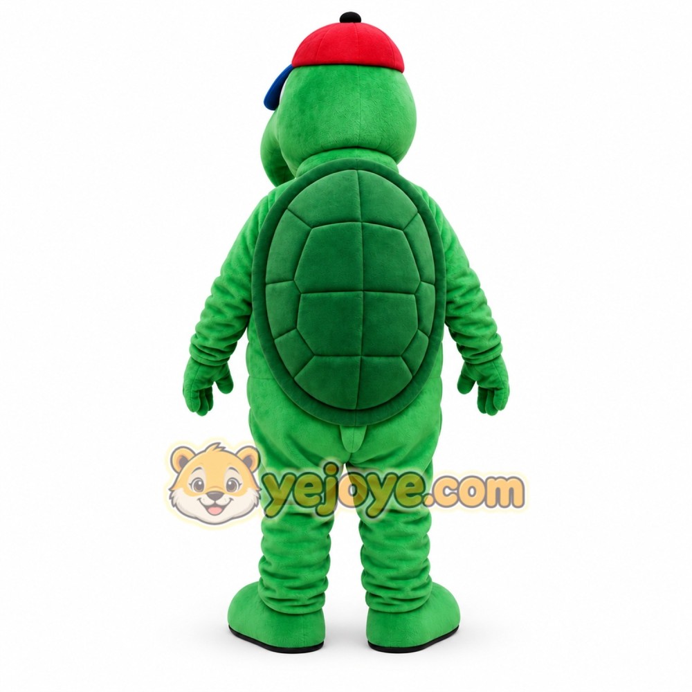 Green Turtle Mascot Costume Green Turtle Mascot Costume