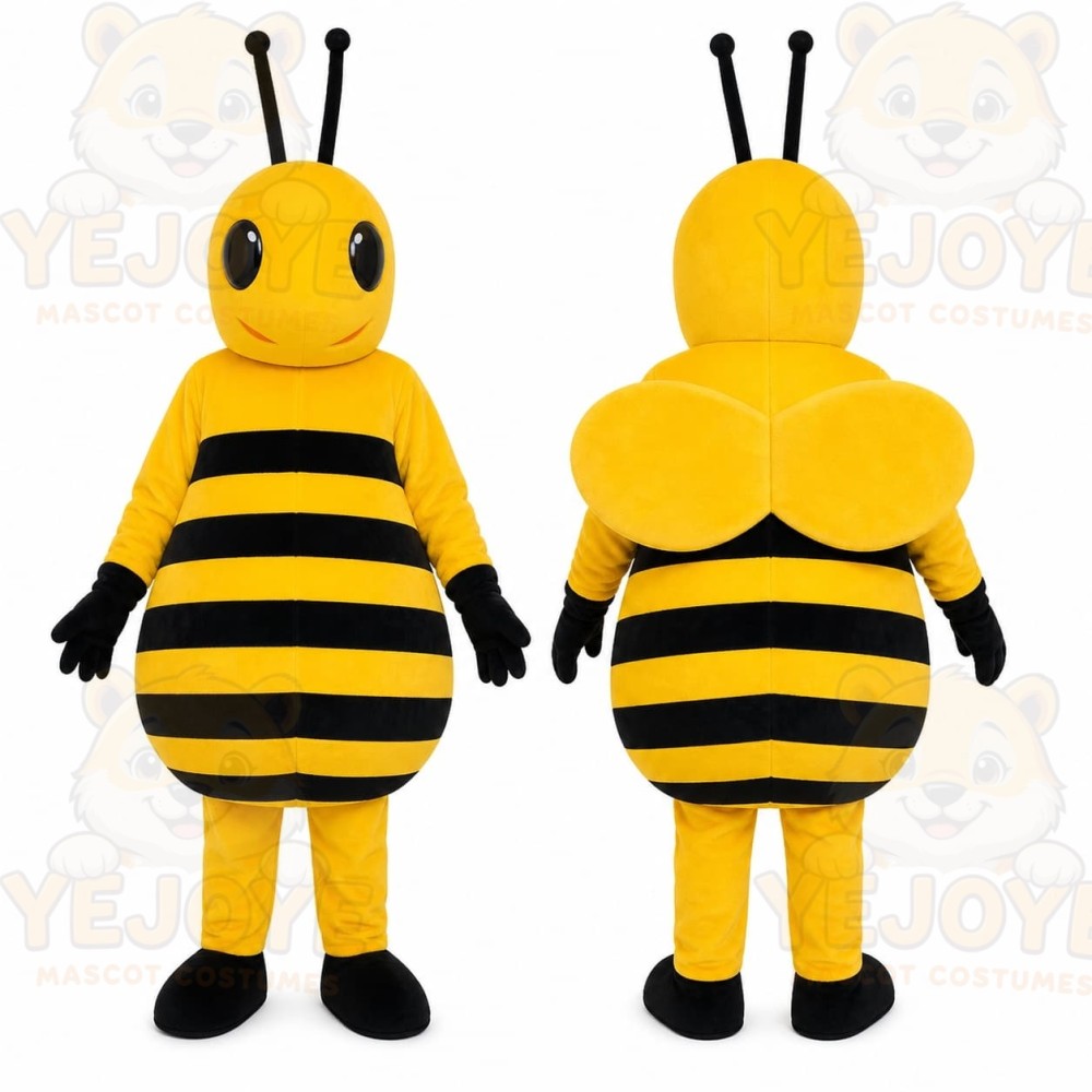 Yellow Bee Mascot Costume
