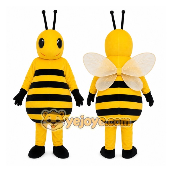 Yellow Bee Mascot Costume
