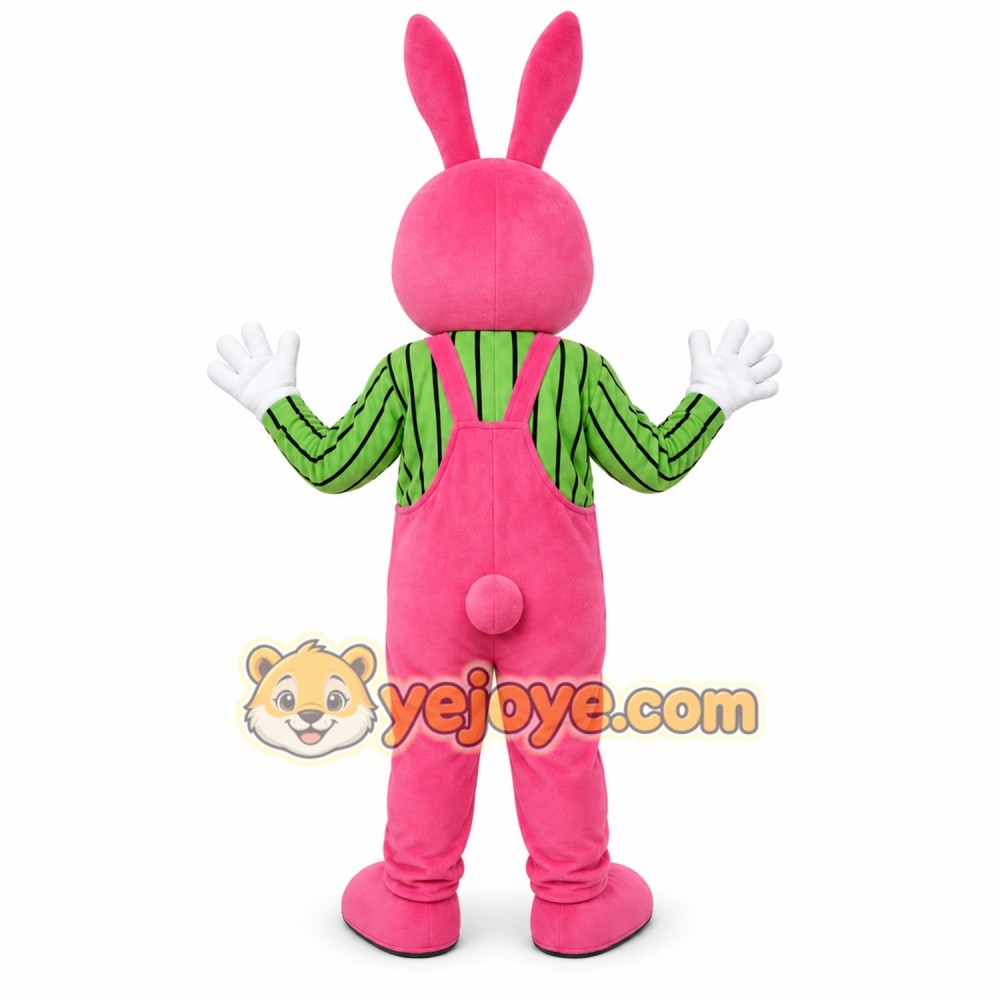 Pink Rabbit Mascot Costume Pink Rabbit Mascot Costume