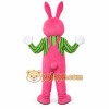 Pink Rabbit Mascot Costume Pink Rabbit Mascot Costume