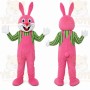Pink Rabbit Mascot Costume