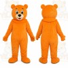 Orange Bear Mascot Costume