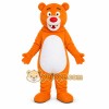 Orange Bear Mascot Costume Orange Bear Mascot Costume