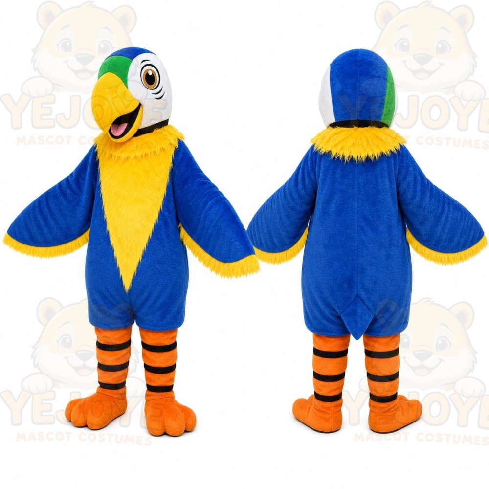 Blue Bird Mascot Costume