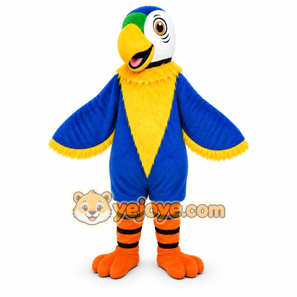 Blue Bird Mascot Costume Blue Bird Mascot Costume