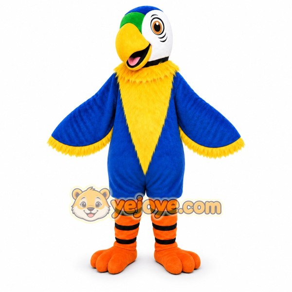 Blue Bird Mascot Costume