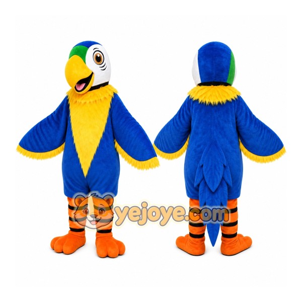Blue Bird Mascot Costume