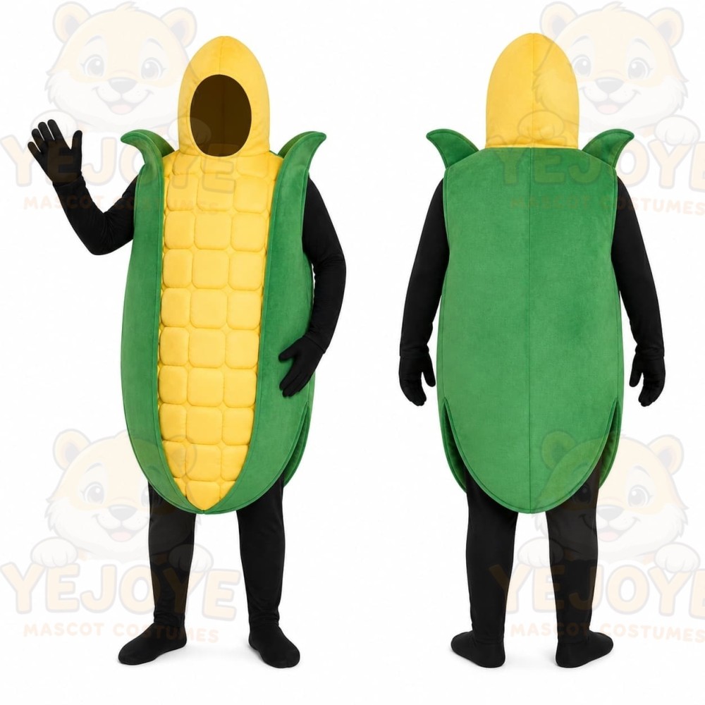 Green Vegetable Mascot Costume