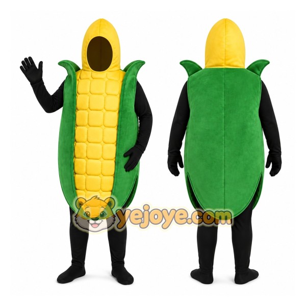 Green Vegetable Mascot Costume