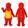 Red Dragon Mascot Costume