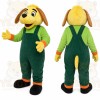 Green Puppy Mascot Costume
