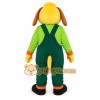 Green Puppy Mascot Costume