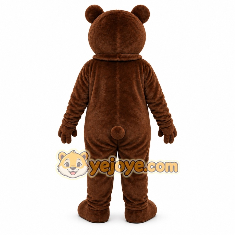 Brown Bear Mascot Costume