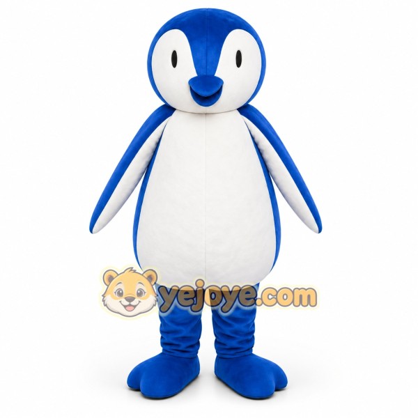Blue Penguin Mascot Costume