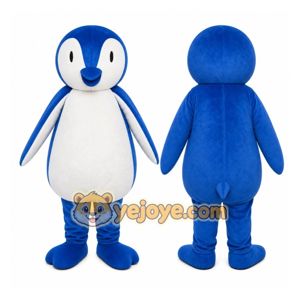 Blue Penguin Mascot Costume