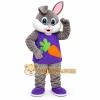 Gray Rabbit Mascot Costume Gray Rabbit Mascot Costume
