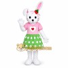 Bunny Dress Mascot Costume Bunny Dress Mascot Costume