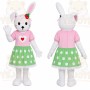 Bunny Dress Mascot Costume