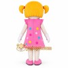 Blonde Girl Mascot Costume
