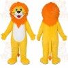 Yellow Lion Mascot Costume
