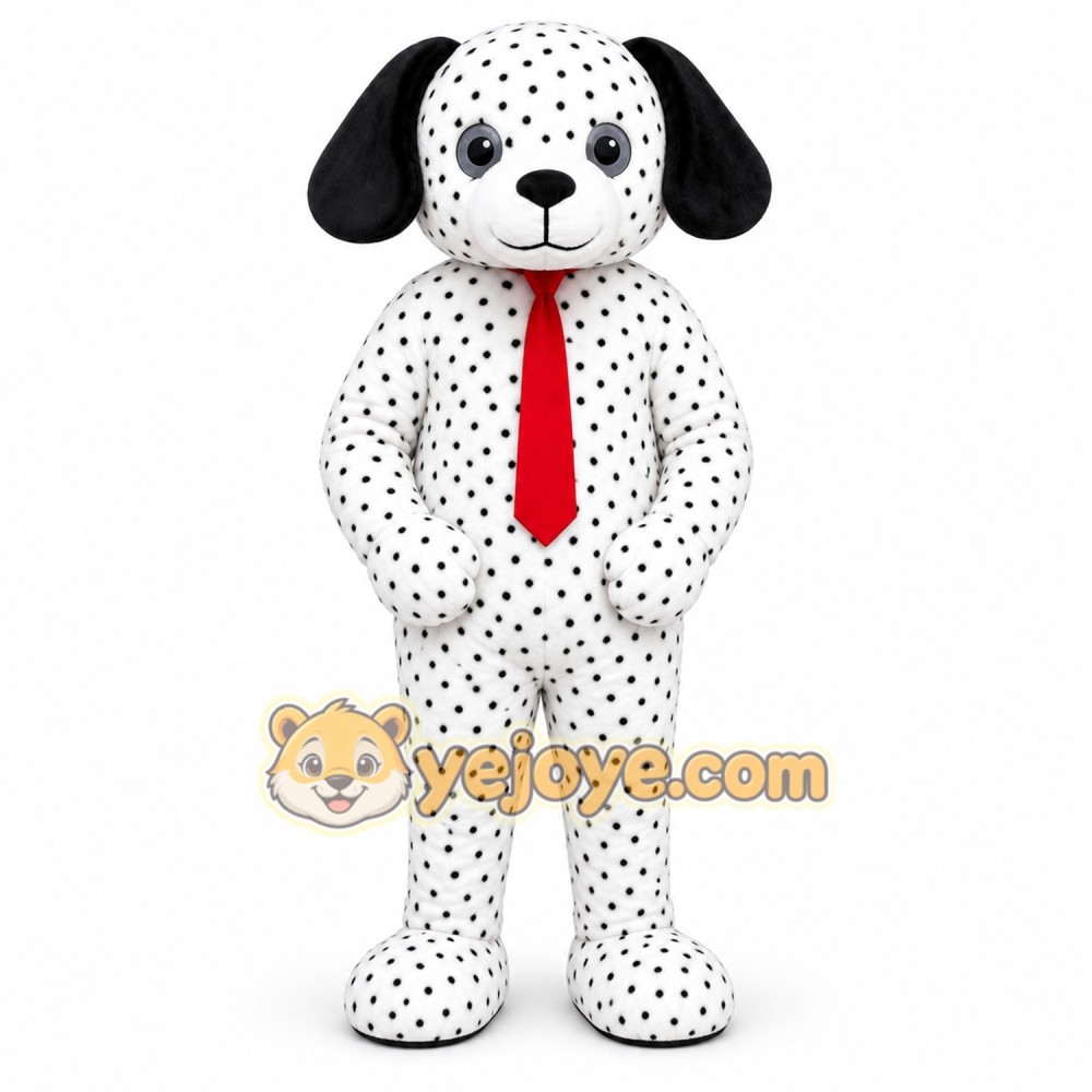 Dalmatian Dog Mascot Costume Dalmatian Dog Mascot Costume