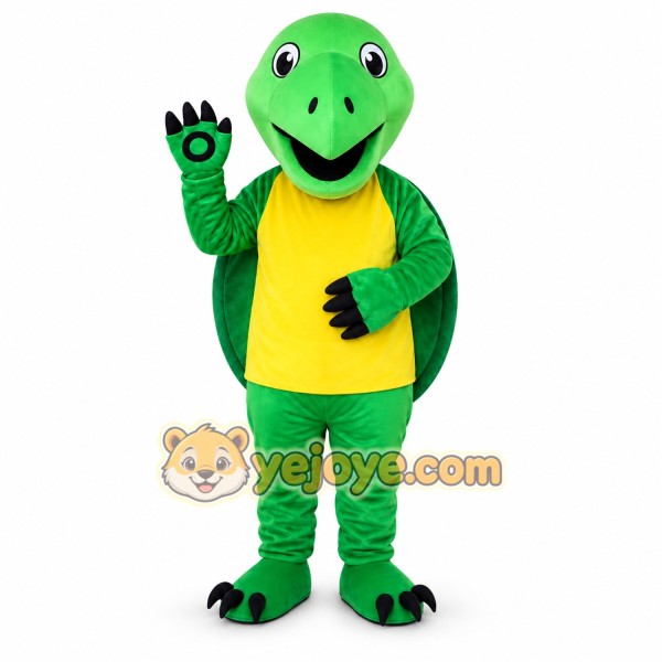 Green Turtle Mascot Costume