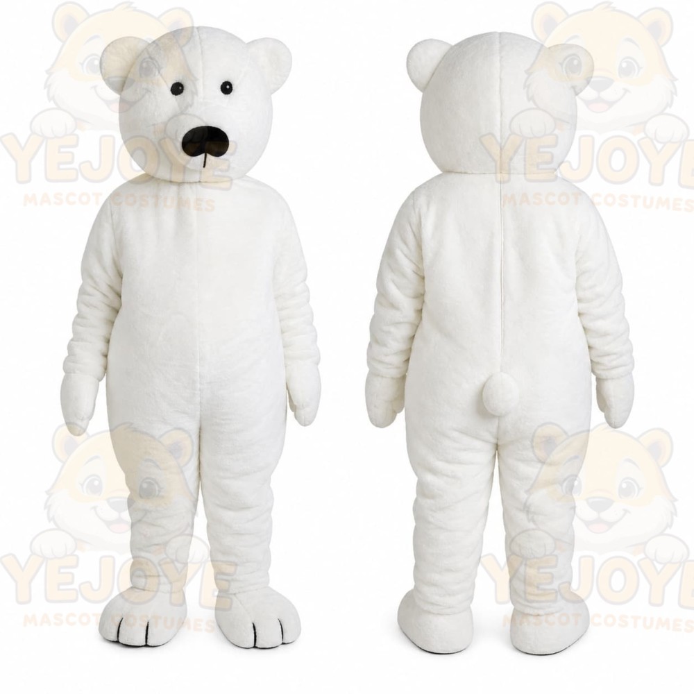 Polar Bear Mascot Costume
