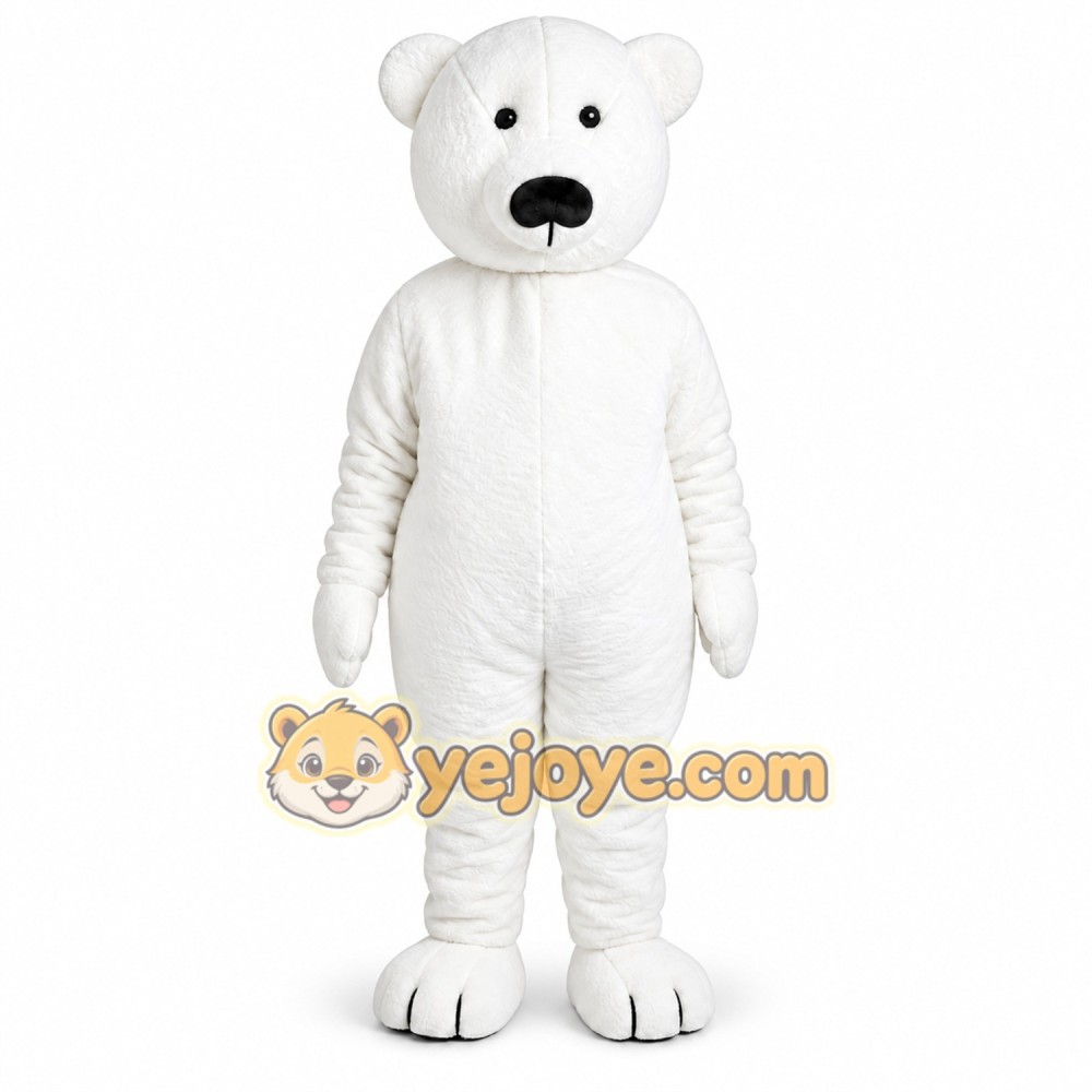 Polar Bear Mascot Costume