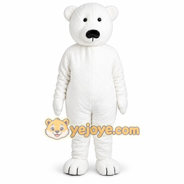 Polar Bear Mascot Costume