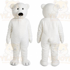 Polar Bear Mascot Costume