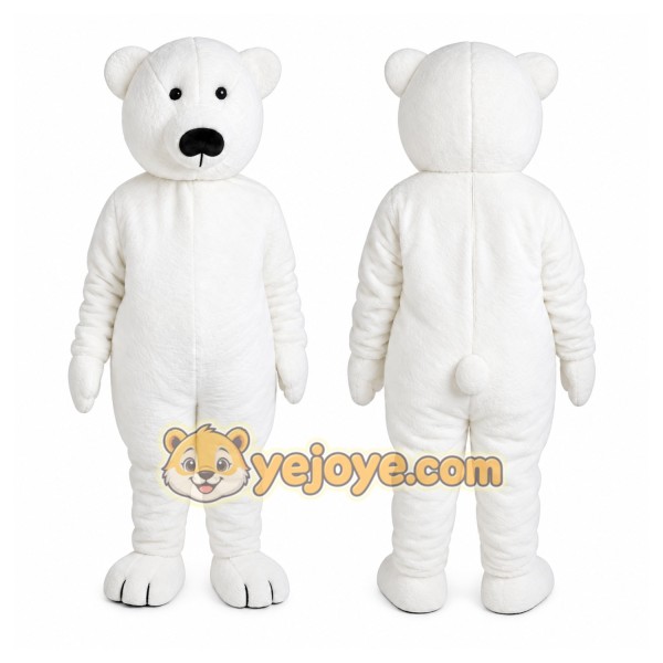 Polar Bear Mascot Costume