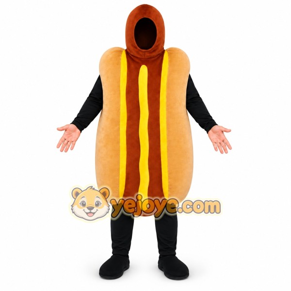Hot Dog Mascot Costume Hot Dog Mascot Costume
