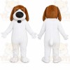 White Puppy Mascot Costume