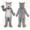 Gray Wolf Mascot Costume