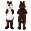 Brown Chipmunk Mascot Costume