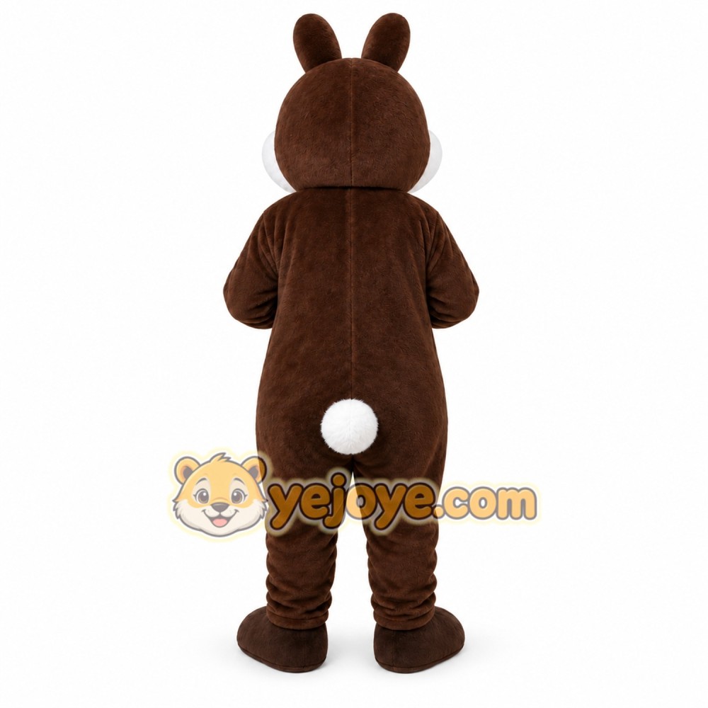 Brown Chipmunk Mascot Costume Brown Chipmunk Mascot Costume