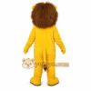 Yellow Lion Mascot Costume Yellow Lion Mascot Costume
