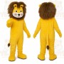 Yellow Lion Mascot Costume