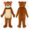 Brown Bear Mascot Costume