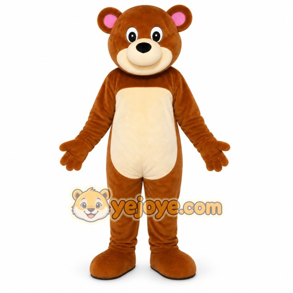 Brown Bear Mascot Costume Brown Bear Mascot Costume