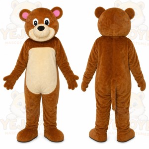 Brown Bear Mascot Costume