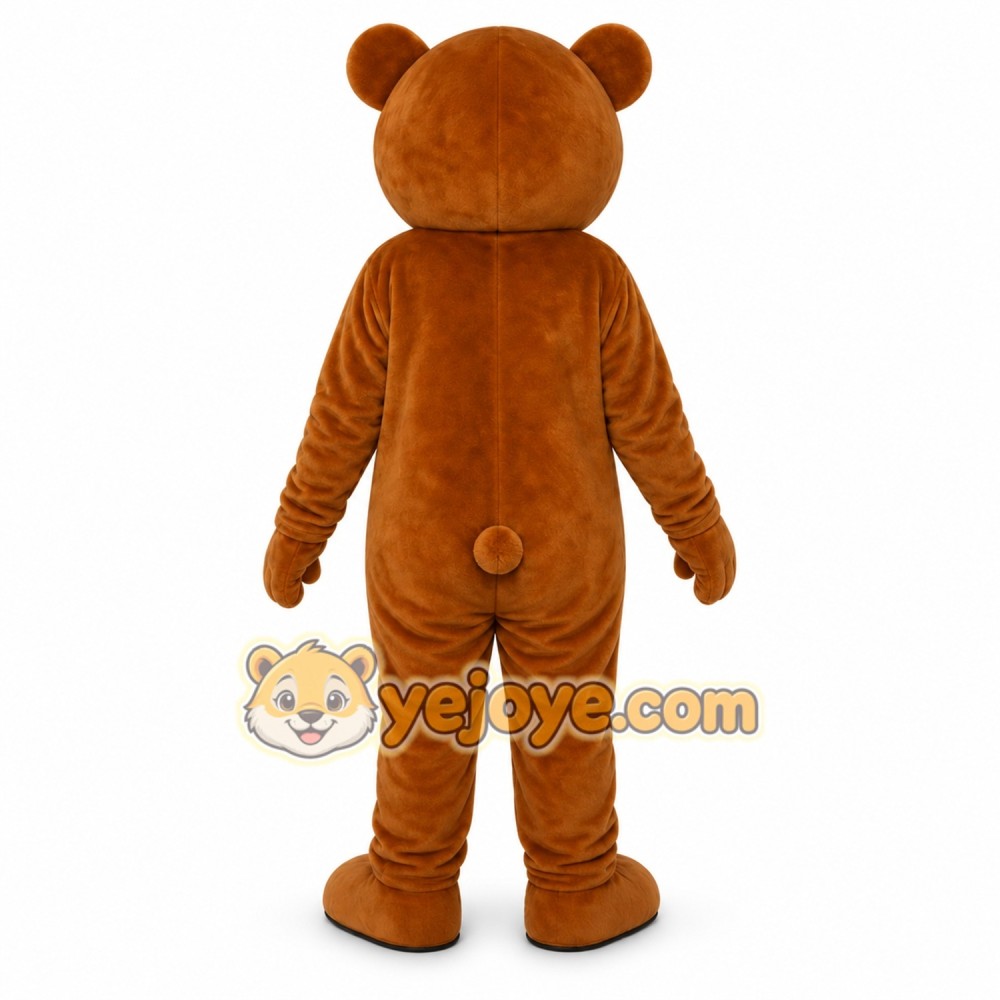 Brown Bear Mascot Costume