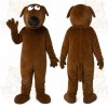 Brown Puppy Mascot Costume